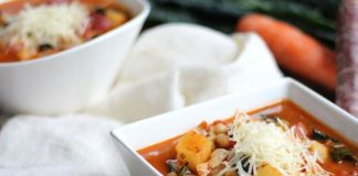 Recette: Comment faire de la soupe de légumes et de haricots blancs