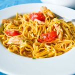 Recette: Comment faire une salade de nouilles au poulet grillé aux agrumes