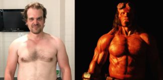 Photos: La Transformation du Corps Extreme 'Hellboy' de David Harbour