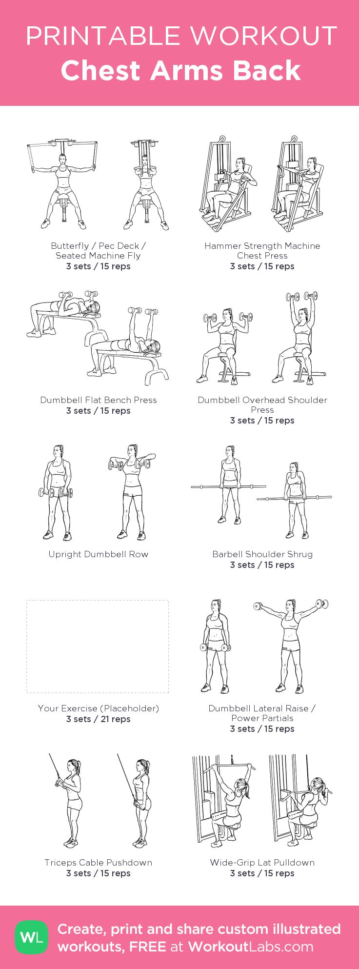 chest and forearm workout