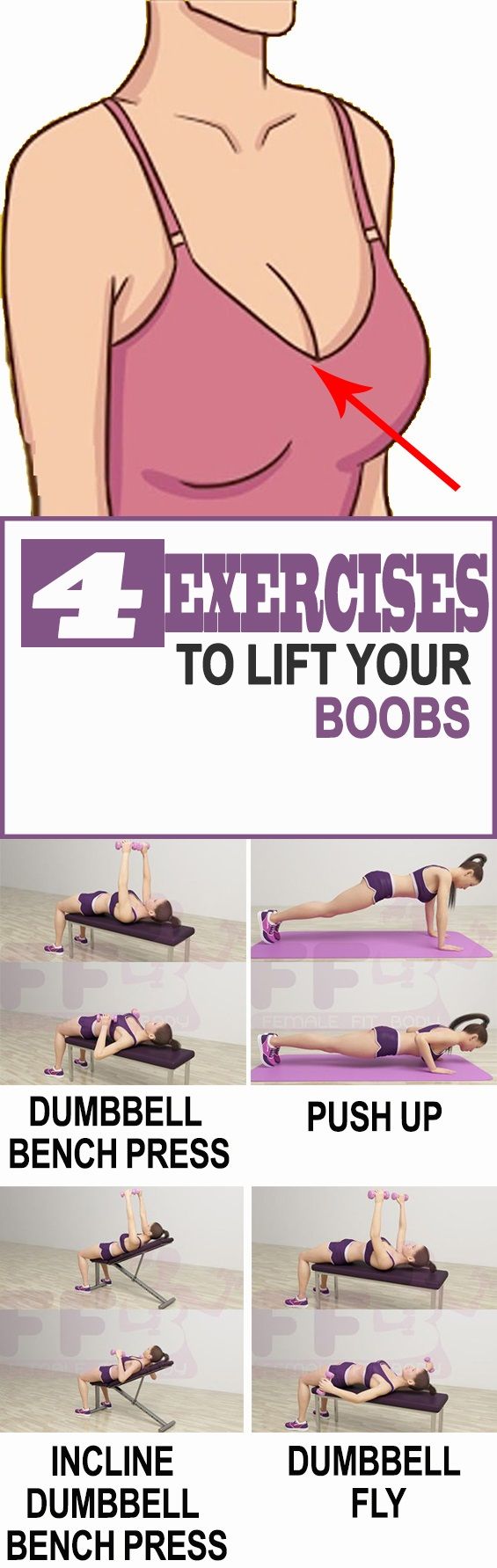 Workout Plans Exercises To Lift Your Boobs Fitness Magazine My Xxx Hot Girl